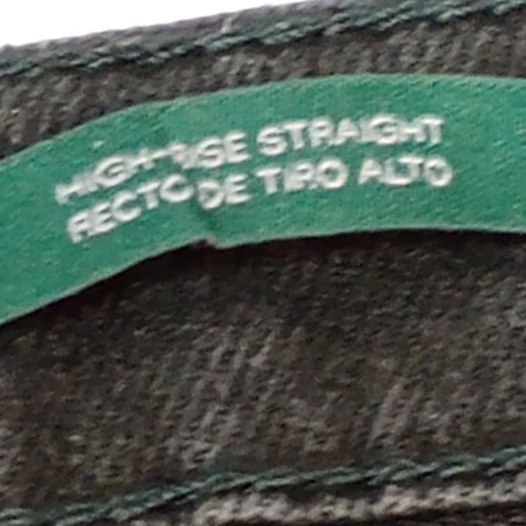 Wild Fable Black Wash Women's High-Rise Straight Button Fly Jeans NWT - Picture 6 of 11